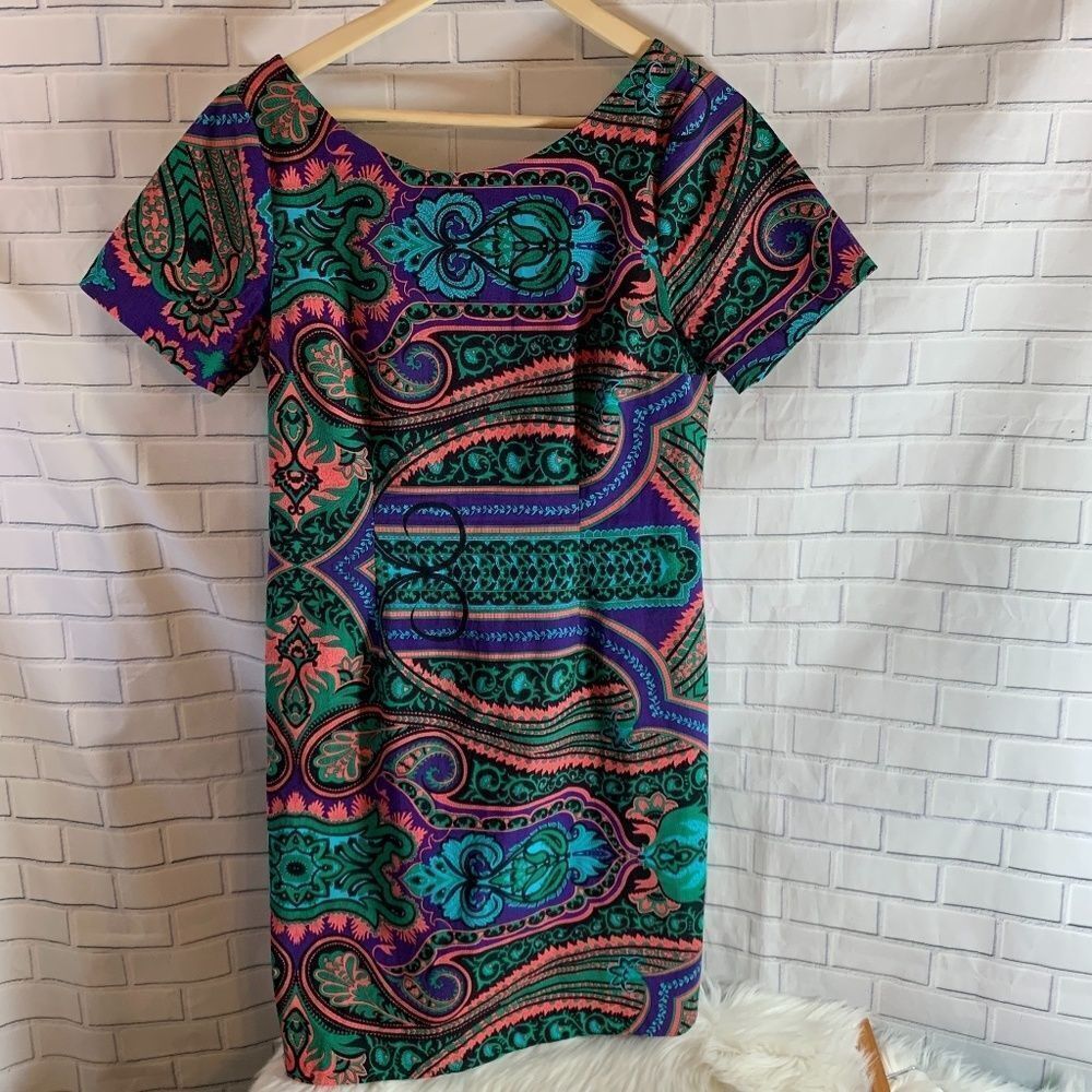 Anthro‎ Plenty By Tracy Reese Paisley Dress Sz S